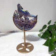 Load image into Gallery viewer, 1PC Natural Sphalerite Wolf Carving Polished Home Decor
