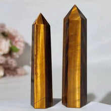 Load image into Gallery viewer, 1PC Natural Tigers Eye Stone Obelisk for Healing
