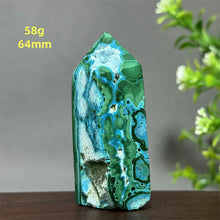 Load image into Gallery viewer, Natural Malachite Free Form Obelisk Raw Mineral Specimen for Healing
