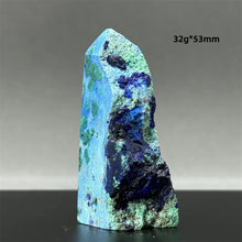 Load image into Gallery viewer, Natural Stone Azurite Mineral Tower Specimen