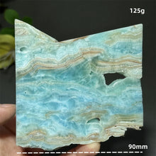 Load image into Gallery viewer, Natural Hemimorphite Mineral Raw Crystal Slice Home Decor
