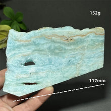 Load image into Gallery viewer, Natural Hemimorphite Mineral Raw Crystal Slice Home Decor