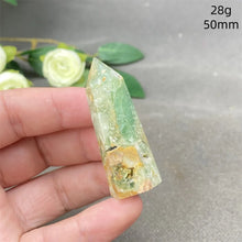Load image into Gallery viewer, 1PC Natural Rare Green Emerald Crystal Obelisk for Healing