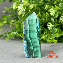Load image into Gallery viewer, Natural Malachite Free Form Obelisk Raw Mineral Specimen for Healing