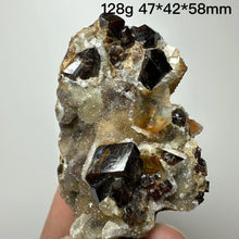 Load image into Gallery viewer, Natural Inner Mongolia Garnet Crystal Specimen – Raw Mineral Stone for Collection &amp; Home Decor