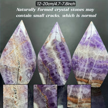 Load image into Gallery viewer, Natural Amethyst Agate Free Form Crystal Home Decor