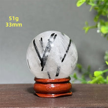 Load image into Gallery viewer, Natural Black Tourmaline Sphere for Healing