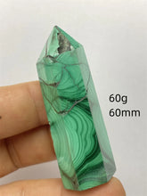 Load image into Gallery viewer, 1PC Natural Malachite Free Form Obelisk Mineral Specimen for Healing