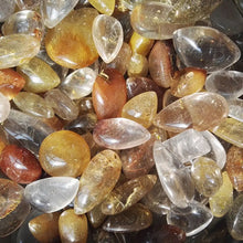 Load image into Gallery viewer, Natural Citrine Yellow Rutilated Quartz Polished Crystal Mineral Specimen
