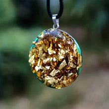Load image into Gallery viewer, 1PC Energy Orgonite Malachite Pendant Necklace for Healing