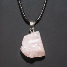 Load image into Gallery viewer, Natural Amethyst Multiple Rough Stone Pendant – Healing Crystal Necklace – Irregular Quartz Jewelry Gift