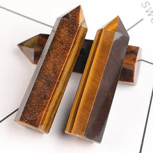 Load image into Gallery viewer, Natural Crystal Wand – Hexagonal Point Stone – Multiple Variants – Healing, Crafts, Home Decor, Gift
