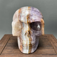 Load image into Gallery viewer, Natural Fantasy Amethyst Skull Carving Home Decor
