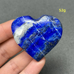 Lapis Lazuli Polished Heart Stone