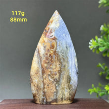 Load image into Gallery viewer, 1PC Natural Marine Jasper Free Form Torch Mineral Specimen Home Decor