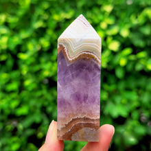 Load image into Gallery viewer, 1PC Mexican Lace Agate Obelisk Mineral Specimen