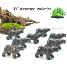 Load image into Gallery viewer, 1PC Natural Yooperlite Bear Carving