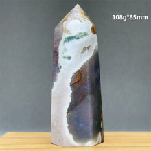 Load image into Gallery viewer, 1PC Natural Aquatic Moss Mineral Quartz Obelisk for Healing