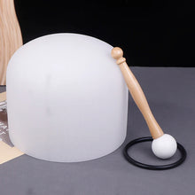 Load image into Gallery viewer, 8 Inch 432Hz Tibetan Crystal Quartz Bowl Sound Healing Instrument for Meditation