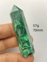 Load image into Gallery viewer, 1PC Natural Malachite Free Form Obelisk Mineral Specimen for Healing