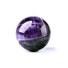 Load image into Gallery viewer, 30mm Polished Crystal Spheres – Multiple Stone Options – Wooden Base Sold Separately