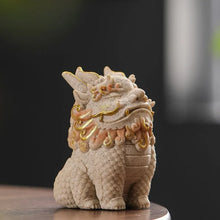 Load image into Gallery viewer, Natural Sandstone Pixiu Fortune Guardian for Wealth and Abundance