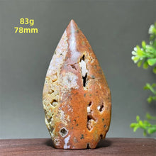 Load image into Gallery viewer, 1PC Natural Marine Jasper Free Form Torch Mineral Specimen Home Decor