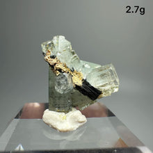 Load image into Gallery viewer, Natural Namibian Aquamarine Crystal Specimen – Raw Gemstone Mineral Stone for Collection &amp; Home Decor