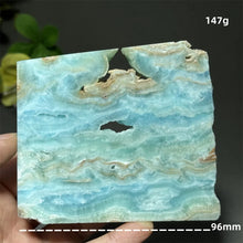 Load image into Gallery viewer, Natural Hemimorphite Mineral Raw Crystal Slice Home Decor