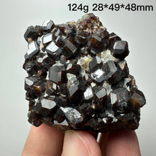Load image into Gallery viewer, Natural Inner Mongolia Garnet Crystal Specimen – Raw Mineral Stone for Collection &amp; Home Decor