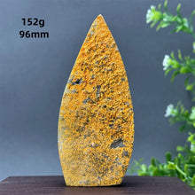 Load image into Gallery viewer, Natural Bumblebee Jasper Freeform Crystal Specimen – Rare Raw Mineral Stone for Collection &amp; Home Decor