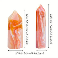 Load image into Gallery viewer, 1PC Natural Red Sardonyx Agate Crystal Obelisk for Healing