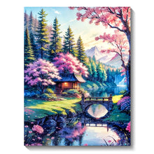 Load image into Gallery viewer, 5D Diamond Art Painting Aurora Landscape Mosaic Embroidery Cross Stitch Kit Full Round Rhinestone DIY Wall Home Decor