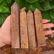 Load image into Gallery viewer, 1PC Natural Calligraphy Stone Polished Point Obelisk for Healing