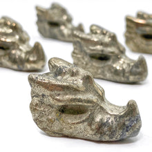 Load image into Gallery viewer, 1PC High Quality Pyrite Dragon Head