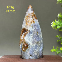 Load image into Gallery viewer, 1PC Natural Marine Jasper Free Form Torch Mineral Specimen Home Decor
