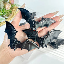 Load image into Gallery viewer, 1PC Natural Black Obsidian Bat Carving
