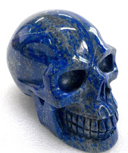 Load image into Gallery viewer, Natural Lapis Lazuli Carved Skull