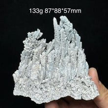 Load image into Gallery viewer, Silvery Magnesium Ore Mineral Specimen – Natural Crystal Display Stone for Collection &amp; Home Decor