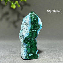 Load image into Gallery viewer, 1PC Natural Chrysocolla Mineral Obelisk Specimen for Healing