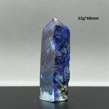 Load image into Gallery viewer, Natural Stone Azurite Mineral Tower Specimen