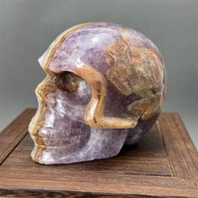 Load image into Gallery viewer, Natural Fantasy Amethyst Skull Carving Home Decor