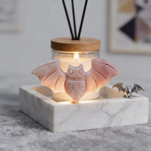 Load image into Gallery viewer, 1PC Natural Pink Opal Carvings Fox, Crow, Owl, Fairy for Healing