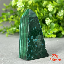 Load image into Gallery viewer, Natural Malachite Free Form Obelisk Raw Mineral Specimen for Healing