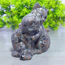 Load image into Gallery viewer, 1PC Yooperlite Cat Natural Crystal Carving