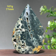 Load image into Gallery viewer, Natural Ocean Jasper Crystal Cluster – Ancient Freeform Mineral Specimen for Collection &amp; Home Decor