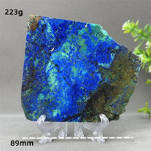 Load image into Gallery viewer, Natural High Quality Blue Copper Ore Slice