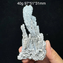 Load image into Gallery viewer, Silvery Magnesium Ore Mineral Specimen – Natural Crystal Display Stone for Collection &amp; Home Decor