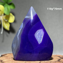 Load image into Gallery viewer, 1PC Natural Mineral Purple Agate Crystal Free Form Torch Home Decor