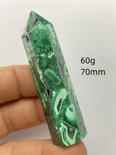 Load image into Gallery viewer, 1PC Natural Malachite Free Form Obelisk Mineral Specimen for Healing